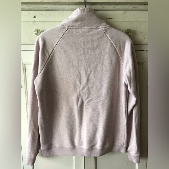 🔥Nike | Women’s pink heather half zip pullover mock neck sweatshirt, size S - Picture 11 of 13